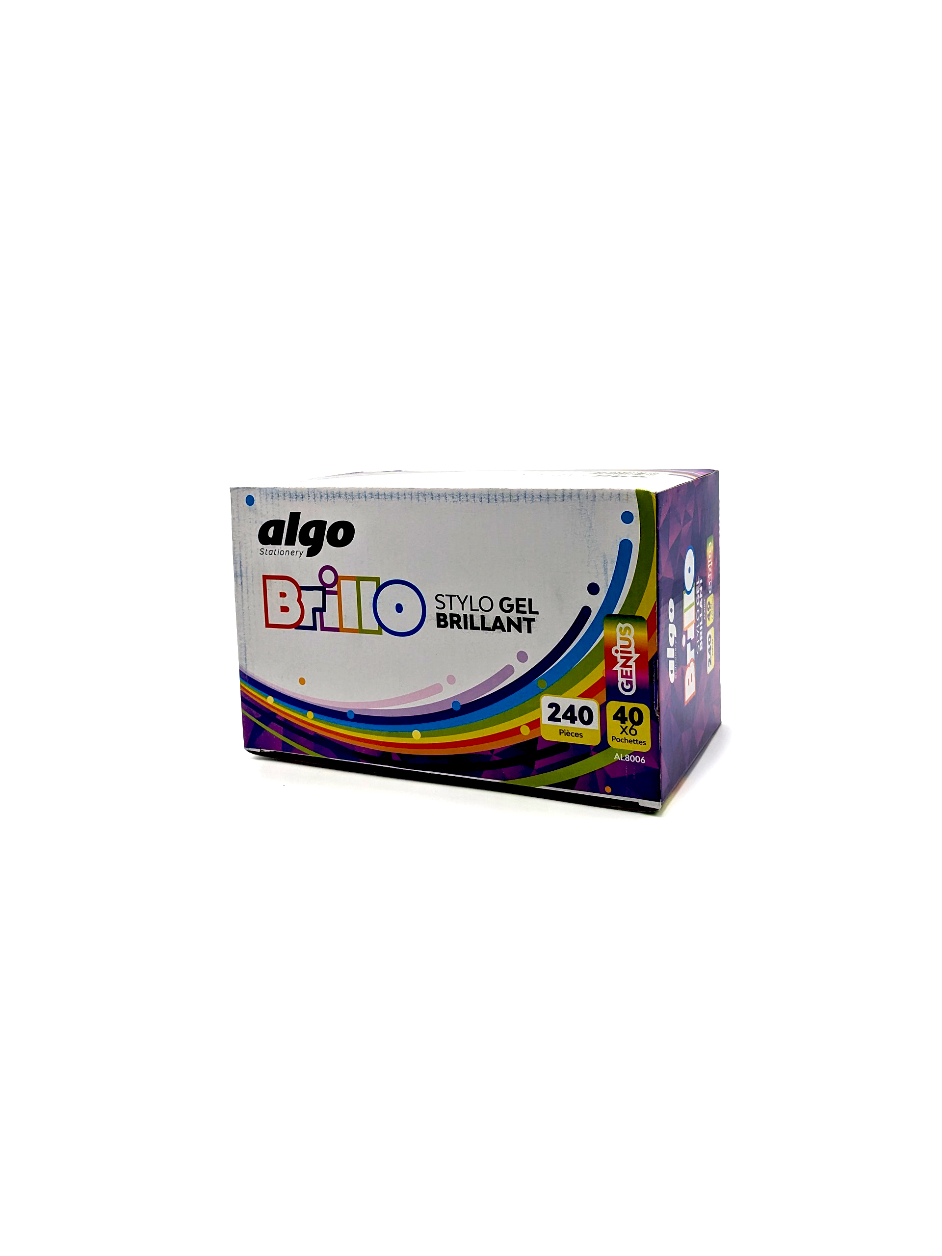 Stylos gel brillants Algo Brillo