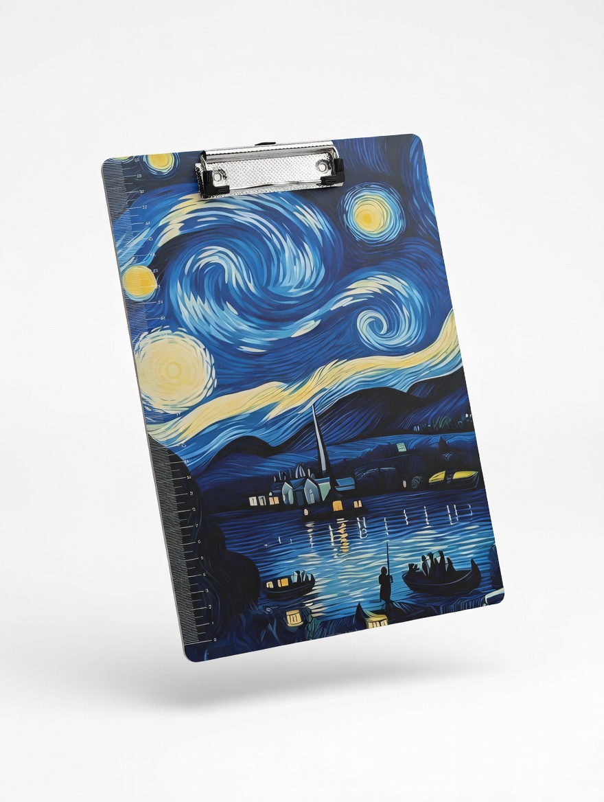 Porte-Documents avec Pince A4 – Motifs Enfants & Animés