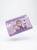 Bloc-Notes de Bureau A6 à Spirale – Agenda Hebdomadaire Motifs Enfants
