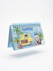 Bloc-Notes de Bureau A6 à Spirale – Agenda Hebdomadaire Motifs Enfants