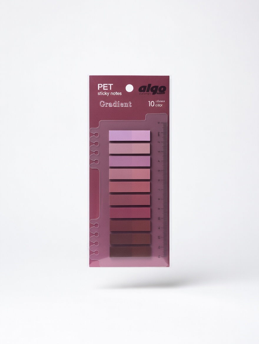 Post It  Gradient – Marque-pages Colorés PET
