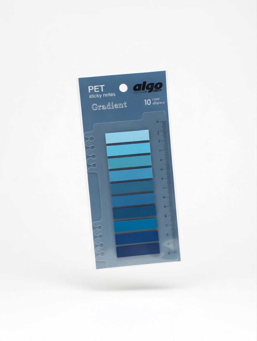 Post It  Gradient – Marque-pages Colorés PET