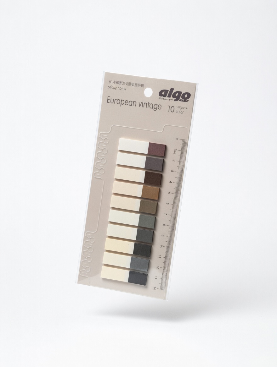 Post It  Vintage – Marque-pages Colorés Élégants