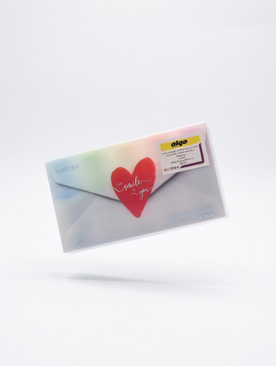 Surligneurs Pastel “Smile” en Coffret – 6 Couleurs