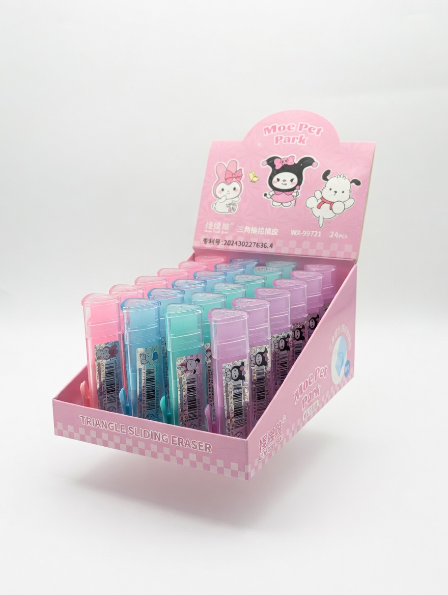 Gomme Rétractable Pastel – Format Stick Pratique