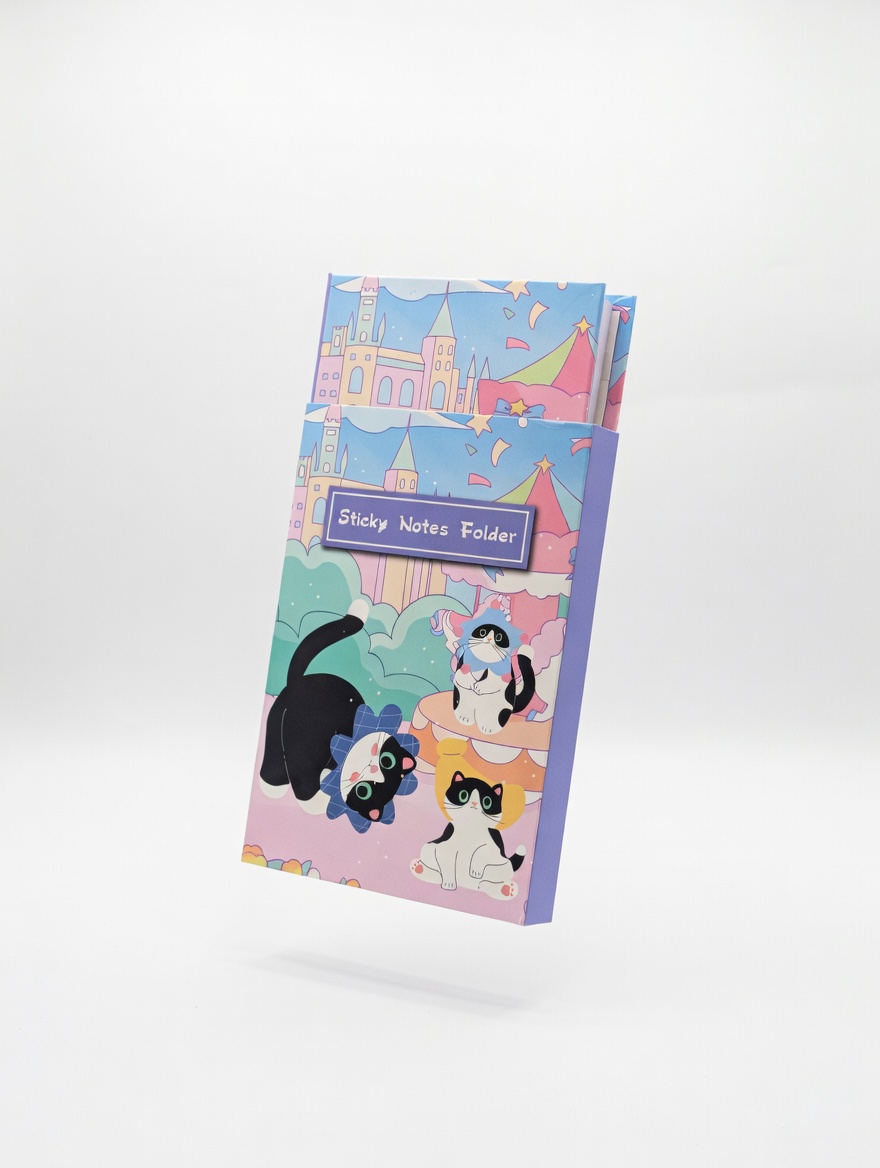 Post It  avec Pochette – Motifs Variés et Designs Originaux