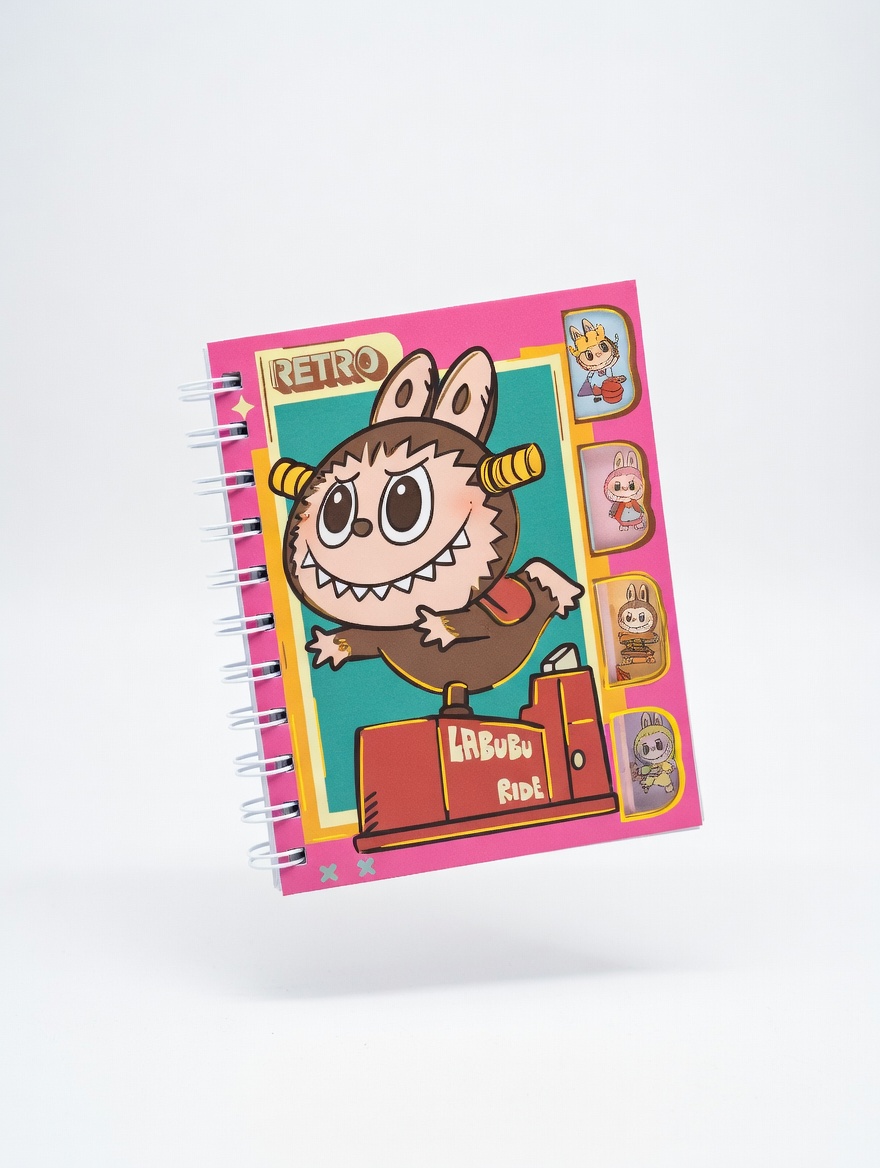 Mini Carnet Spiral Kawaii – Designs Fun & Personnages Pop 