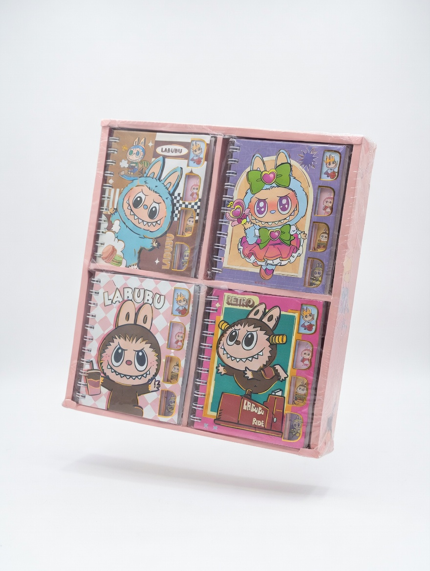 Mini Carnet Spiral Kawaii – Designs Fun & Personnages Pop 