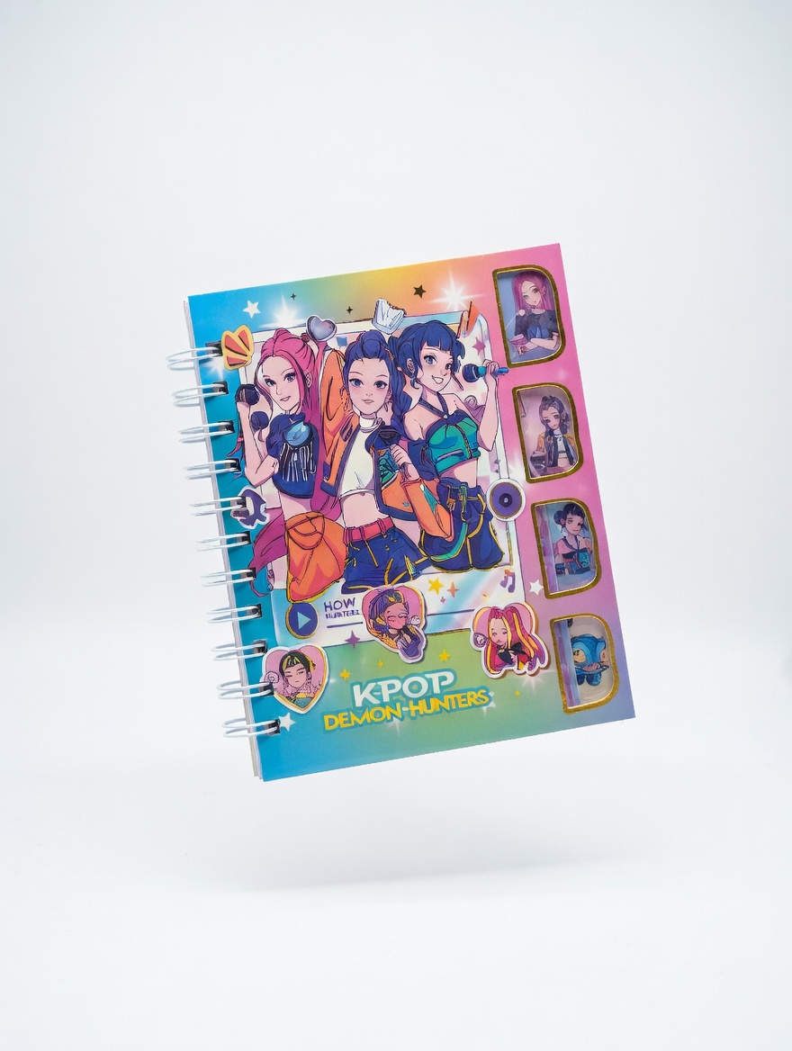 Mini Carnet Spiral Kawaii – Designs Fun & Personnages Pop 