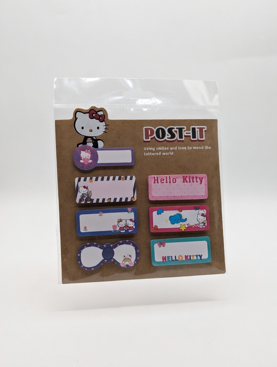 Post-it Kawaii Hello Kitty – Notes Adhésives Multi-Formats
