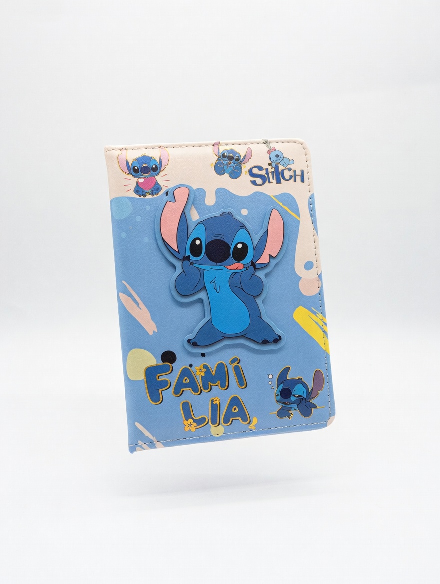 Carnet Enfant Motifs Dessins Animés – Stitch, Marvel, Kuromi