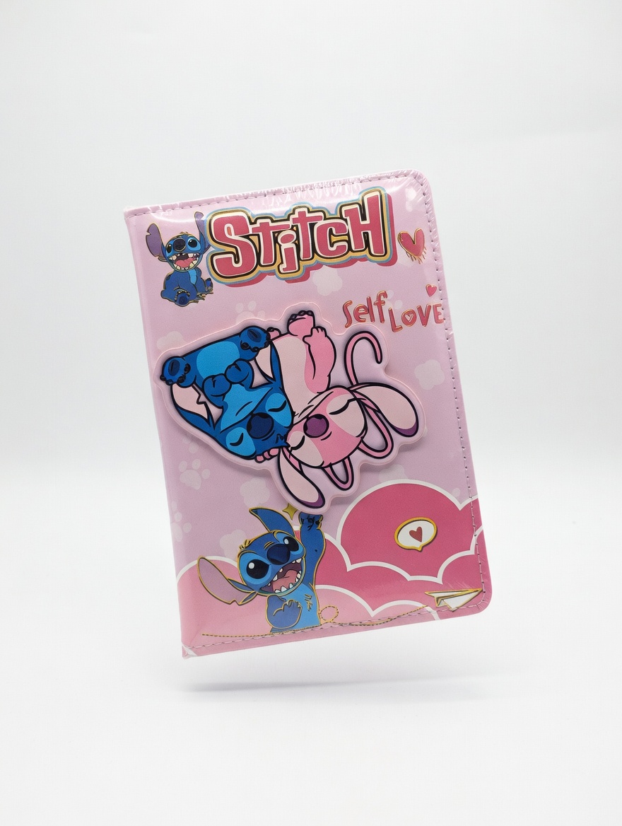 Carnet Enfant Motifs Dessins Animés – Stitch, Marvel, Kuromi