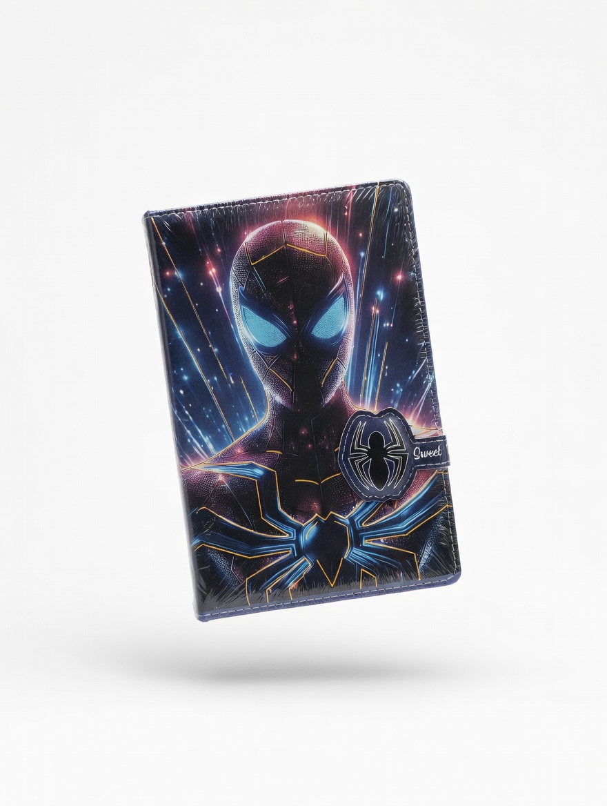 Carnet Enfant Personnages Animés – Spiderman, Stitch, Hello Kitty, Kuromi
