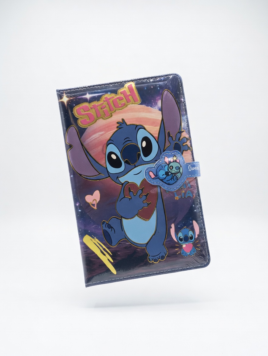 Carnet Enfant Personnages Animés – Spiderman, Stitch, Hello Kitty, Kuromi