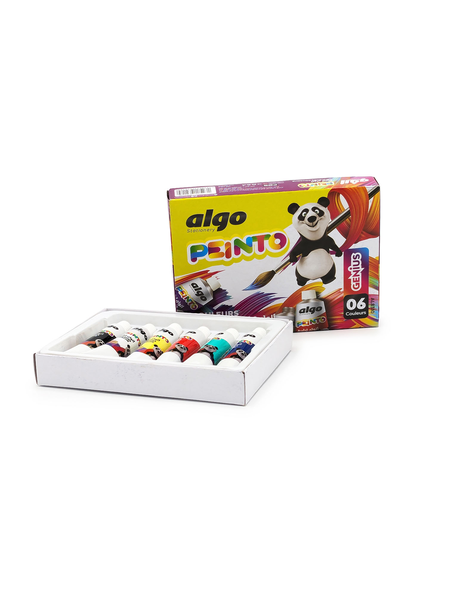 Gouache Algo Peinto – boîte de 6 couleurs