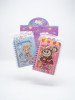 Carnet Spirale A6 Fantaisie avec Stickers – Modèles Labubu & Stitch