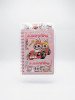 Carnet Spirale A6 Fantaisie avec Stickers – Modèles Labubu & Stitch