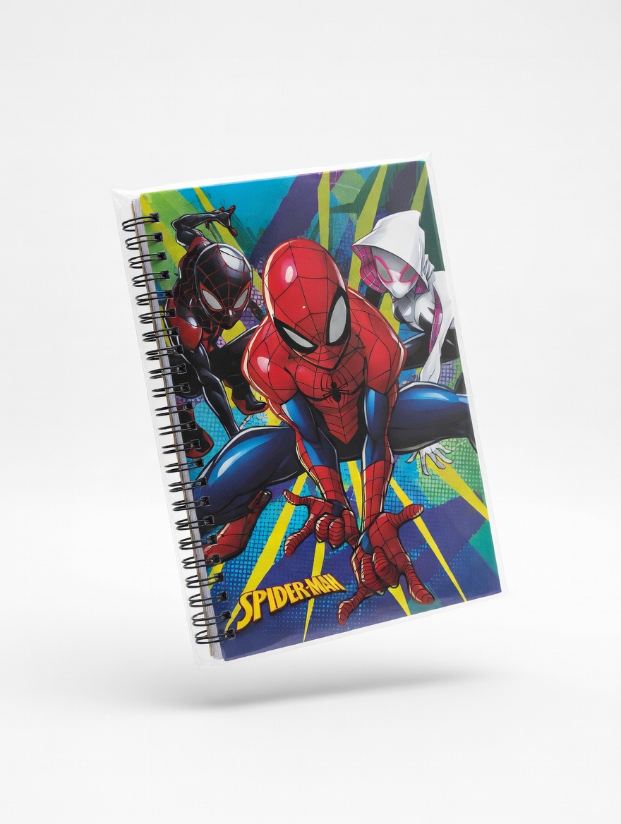 Cahier Spirale Fantaisie A5 – Modèles Dessins Animés