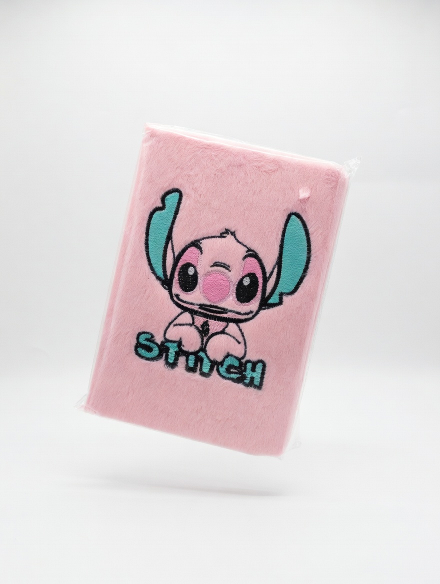 Carnet Peluche Fantaisie A5 – Modèles Stitch & Kuromi