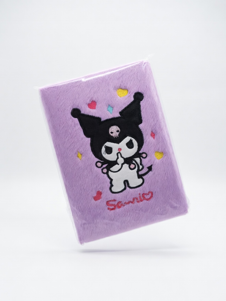 Carnet Peluche Fantaisie A5 – Modèles Stitch & Kuromi