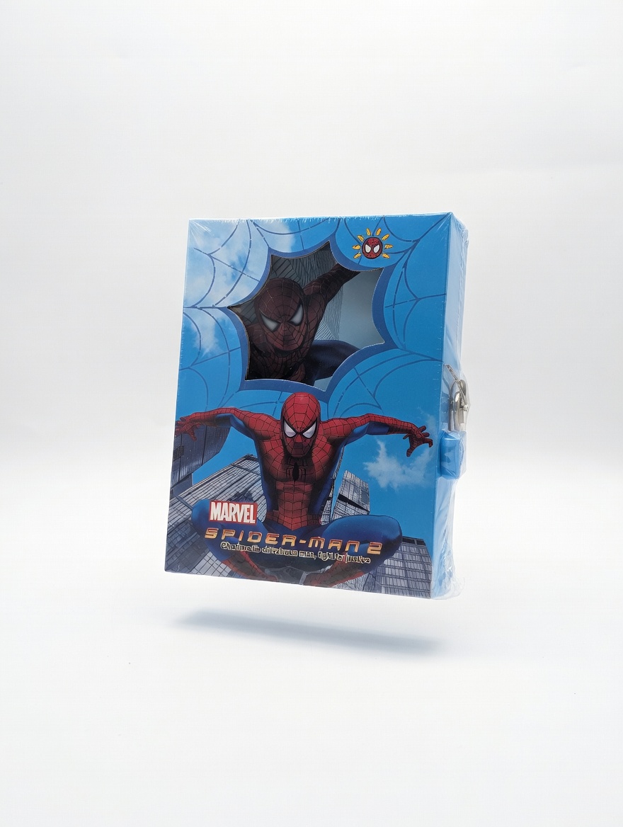 Carnet Secret Enfant avec Cadenas – Modèles Stitch, Frozen, Spiderman & Princesses