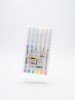 Surligneurs Pastel Doux – Set 6 Couleurs Anti-Bavure