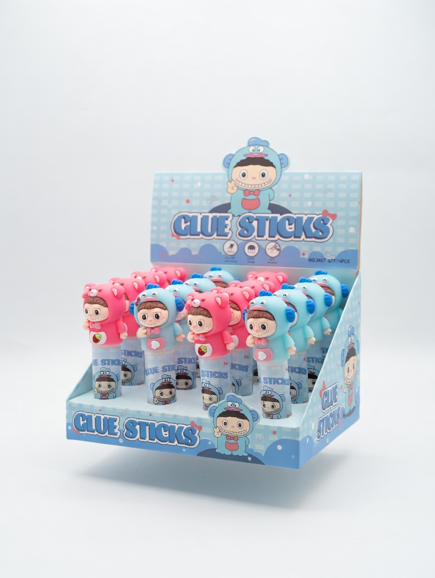 Colle Stick Enfant Kawaii – Bâton de Colle Fantaisie Animaux
