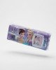 Trousse Scolaire Double Compartiment avec Calculatrice & Double Taille-Crayon