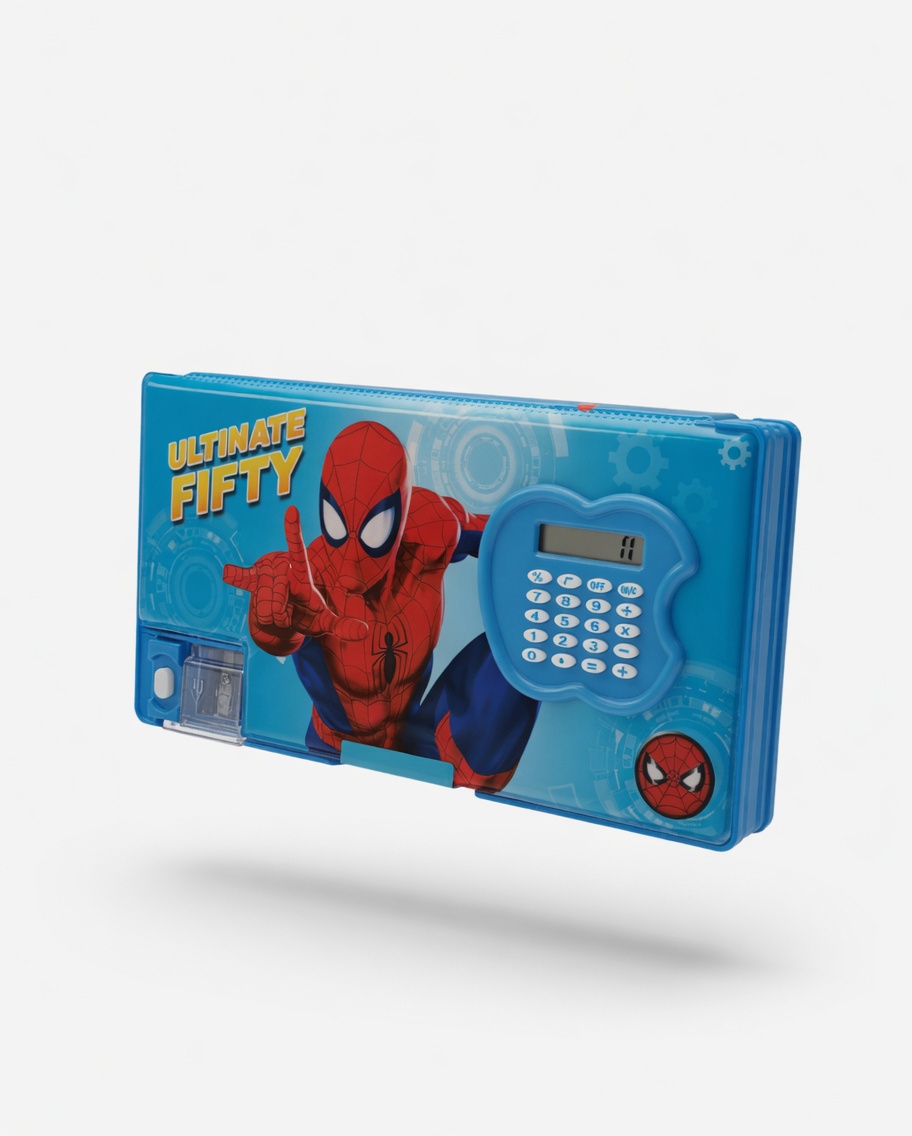 Trousse Rigide Double Compartiment Maxi avec Calculatrice