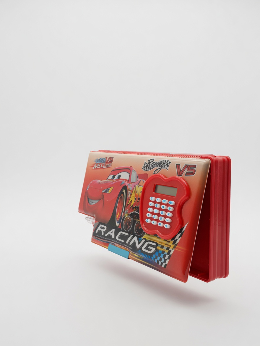 Trousse Rigide Double Compartiment Maxi avec Calculatrice