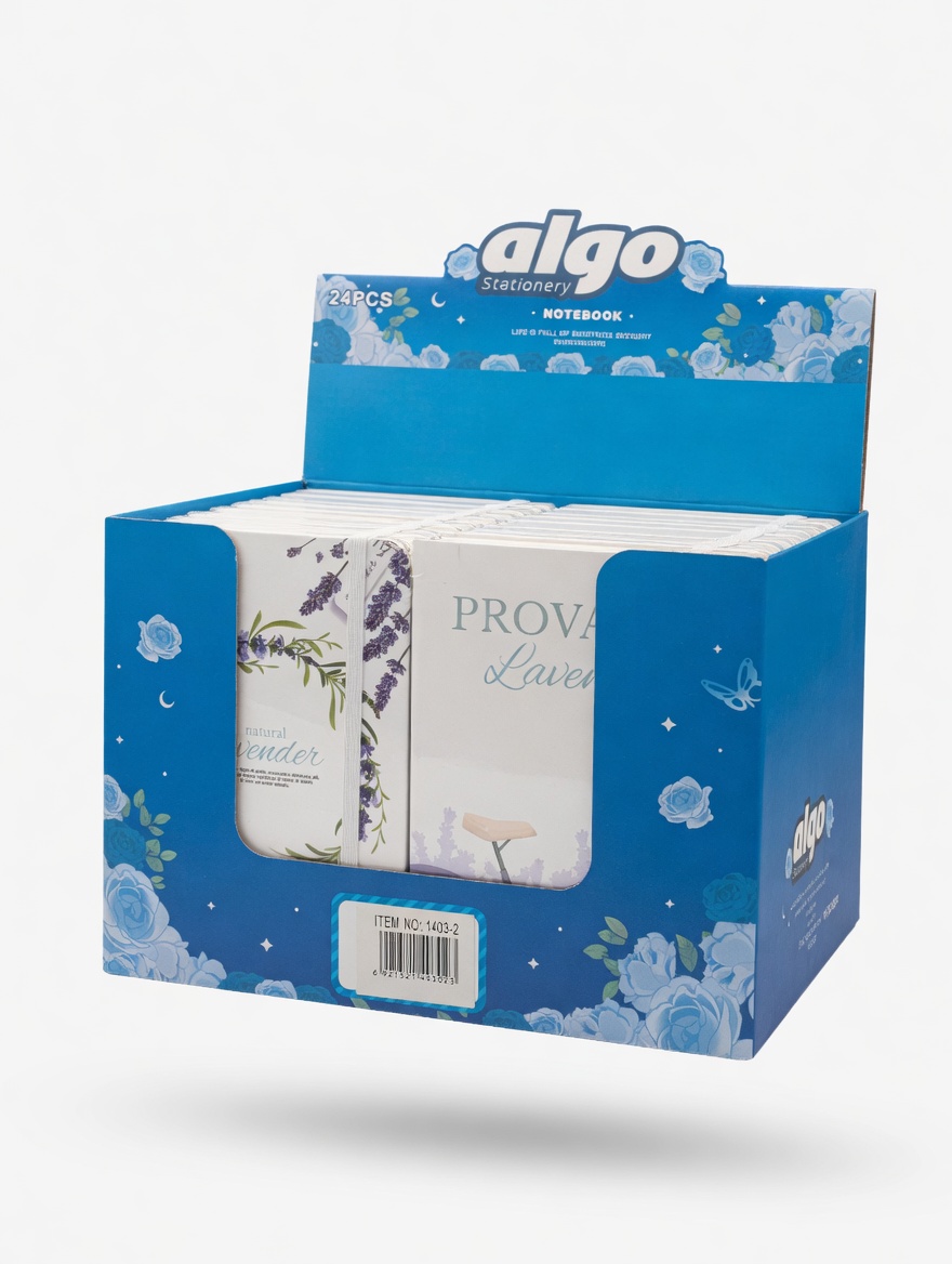 Carnets A5 Algo Stationery - Collection Assortie Designs Variés