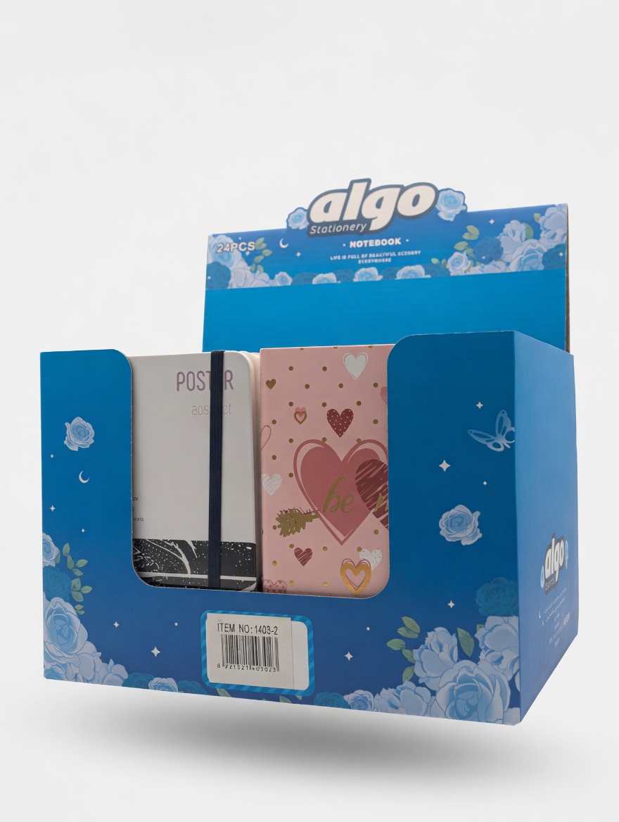 Carnets A5 Algo Stationery - Collection Assortie Designs Variés
