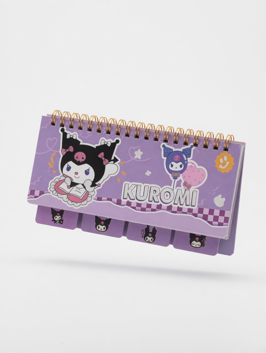Mini carnets spirale - kawaii Kuromi & Stitch