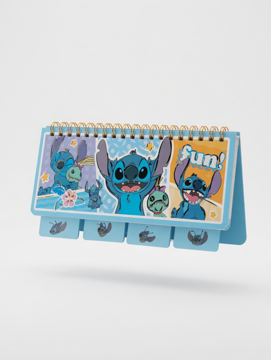 Mini carnets spirale - kawaii Kuromi & Stitch