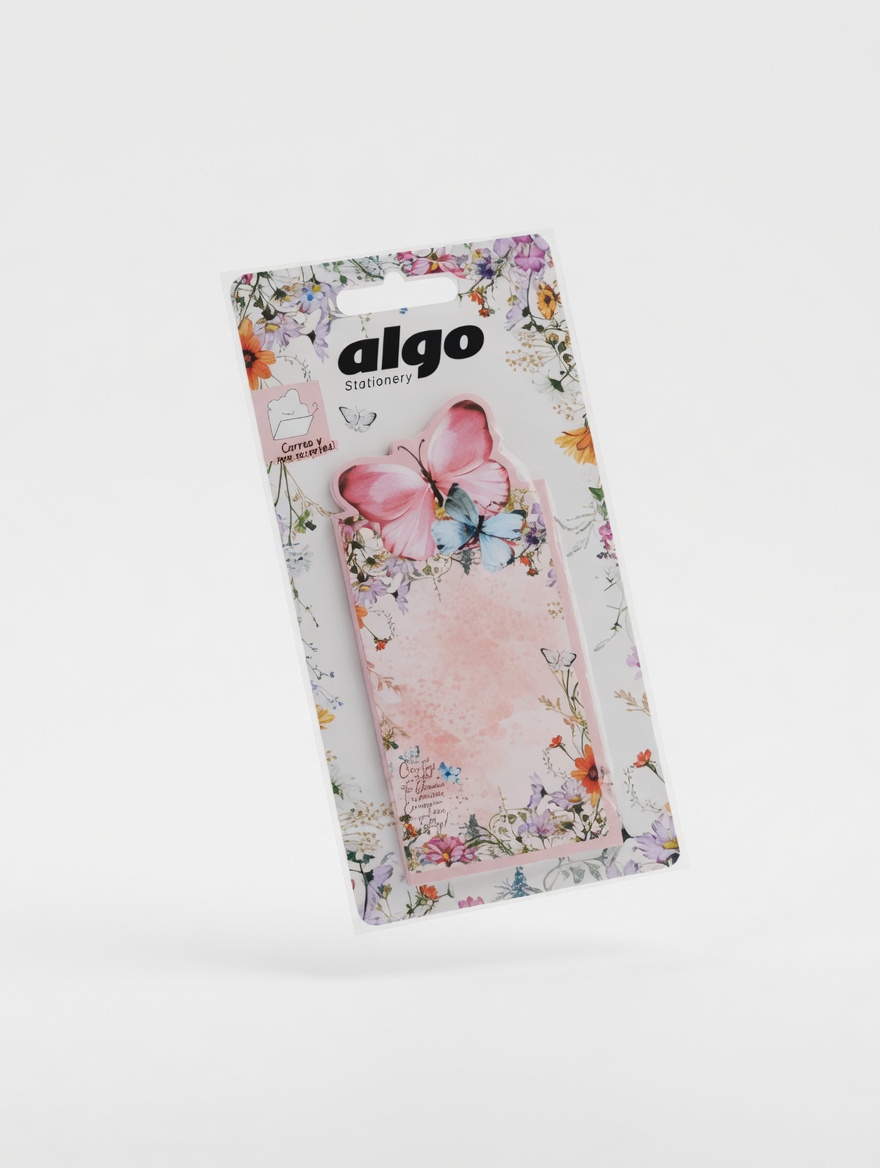 Post It  Adhésif Algo Cœur / Papillon - Kawaii