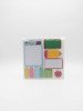 Post It  Algo Thème Fraise / École / Cactus - Lot Multiforme