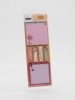Post It  Algo Multiformes - Motifs Kawaii Fleur / Oiseau / École
