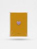 Carnet Hart Couleurs Pastel avec Cœur - 6 Coloris