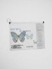Pochette Zippée Papillon Translucide - 4 Designs Motivants