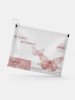 Pochette Zippée Papillon Translucide - 4 Designs Motivants