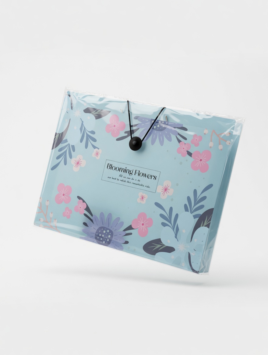 Pochette Blooming Flowers avec Anse - Motifs Floraux