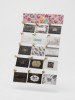 Présentoir Cartes Vœux 15 Motifs 120 Cartes