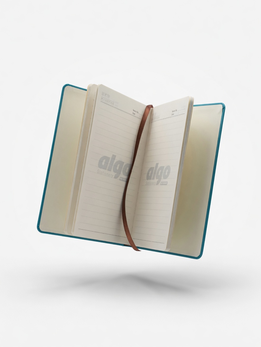Carnet ALGO Couverture Souple Ligné Jaune Bleu Violet