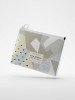 Pochette Zip A5 Design Abstrait Pastel - Organisateur Algo