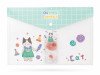 Pochette A4 Animaux Pastel - Rangement Scolaire Enfant Rigolo