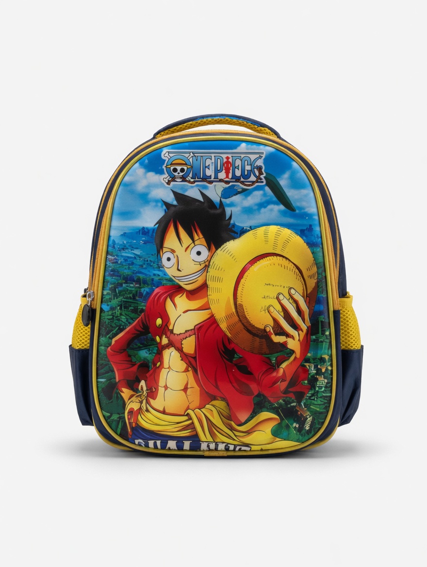 Sac à dos enfant cartoon maternelle – modèles Stitch, Sonic, Minecraft, Princesses et One Piece