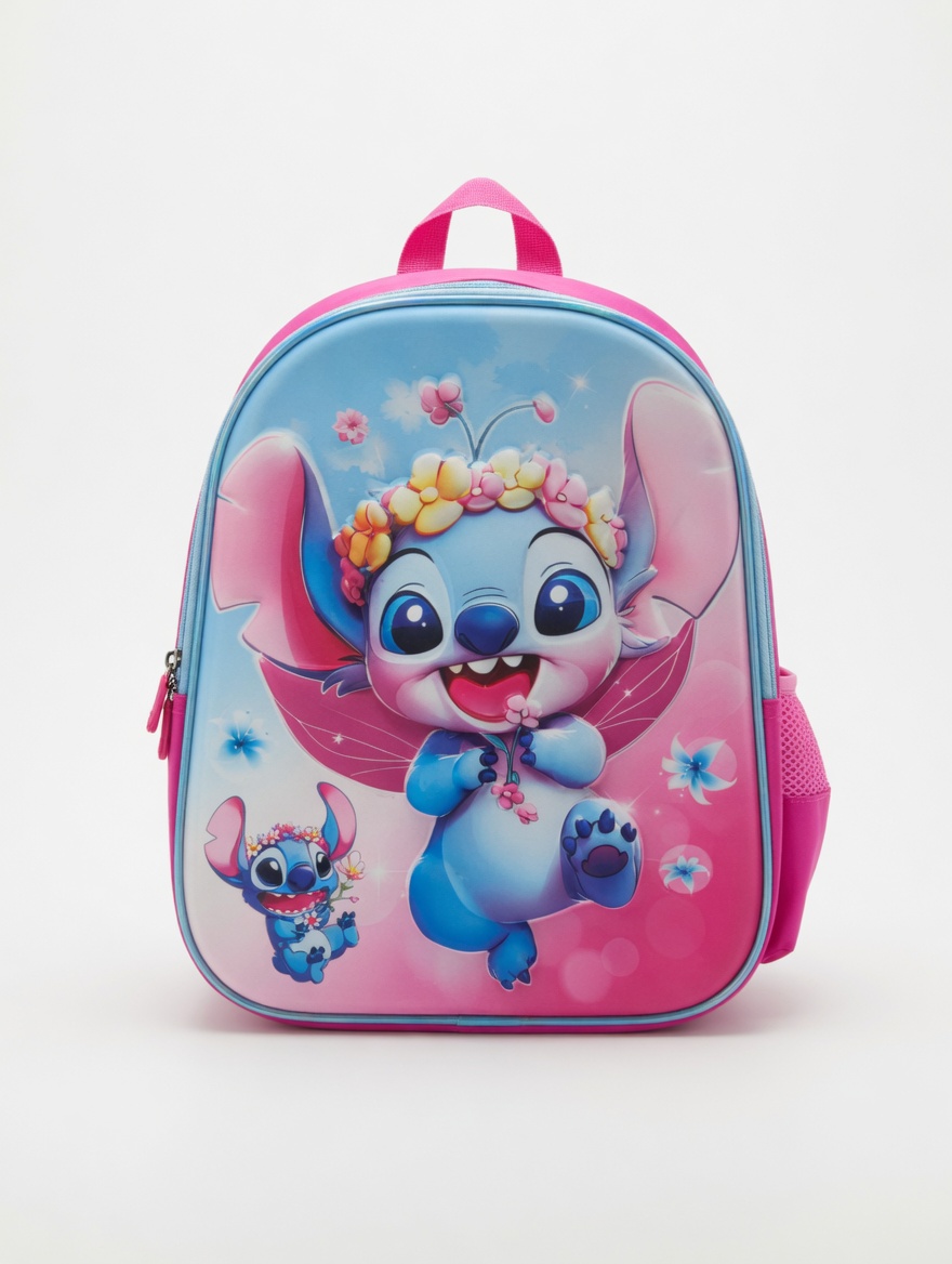 Sac à dos enfant cartoon maternelle – modèles Stitch, Sonic, Minecraft, Princesses et One Piece