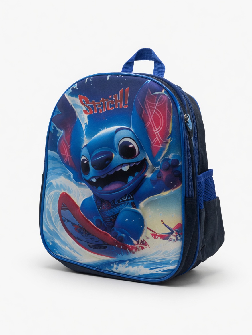 Sac à dos enfant cartoon maternelle – modèles Stitch, Sonic, Minecraft, Princesses et One Piece