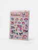 Stickers kawaii 2 en 1 pour enfants – Autocollants décoratifs My Melody, Kuromi et Stitch