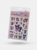 Stickers kawaii 2 en 1 pour enfants – Autocollants décoratifs My Melody, Kuromi et Stitch